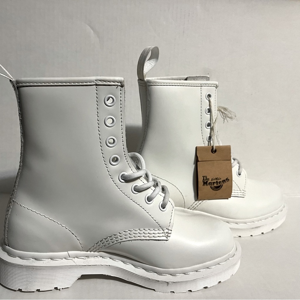 Dr.Martens 1460 Mono Smooth Leather Lace up Boots